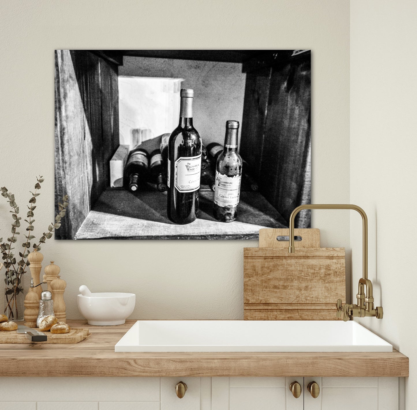 Travel Wine Cellar Industrial photography print