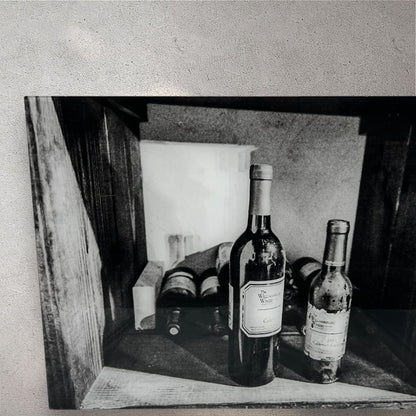 Travel Wine Cellar Industrial photography acrylic print