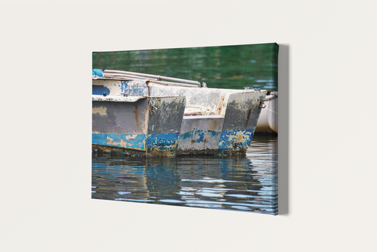 Travel ocean vintage boat photography canvas print