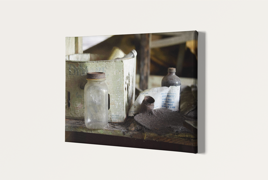 Rustic barn and farm photography canvas print