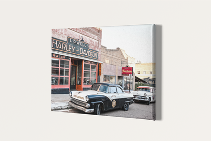 Travel Lowell Arizona street view photography print canvas