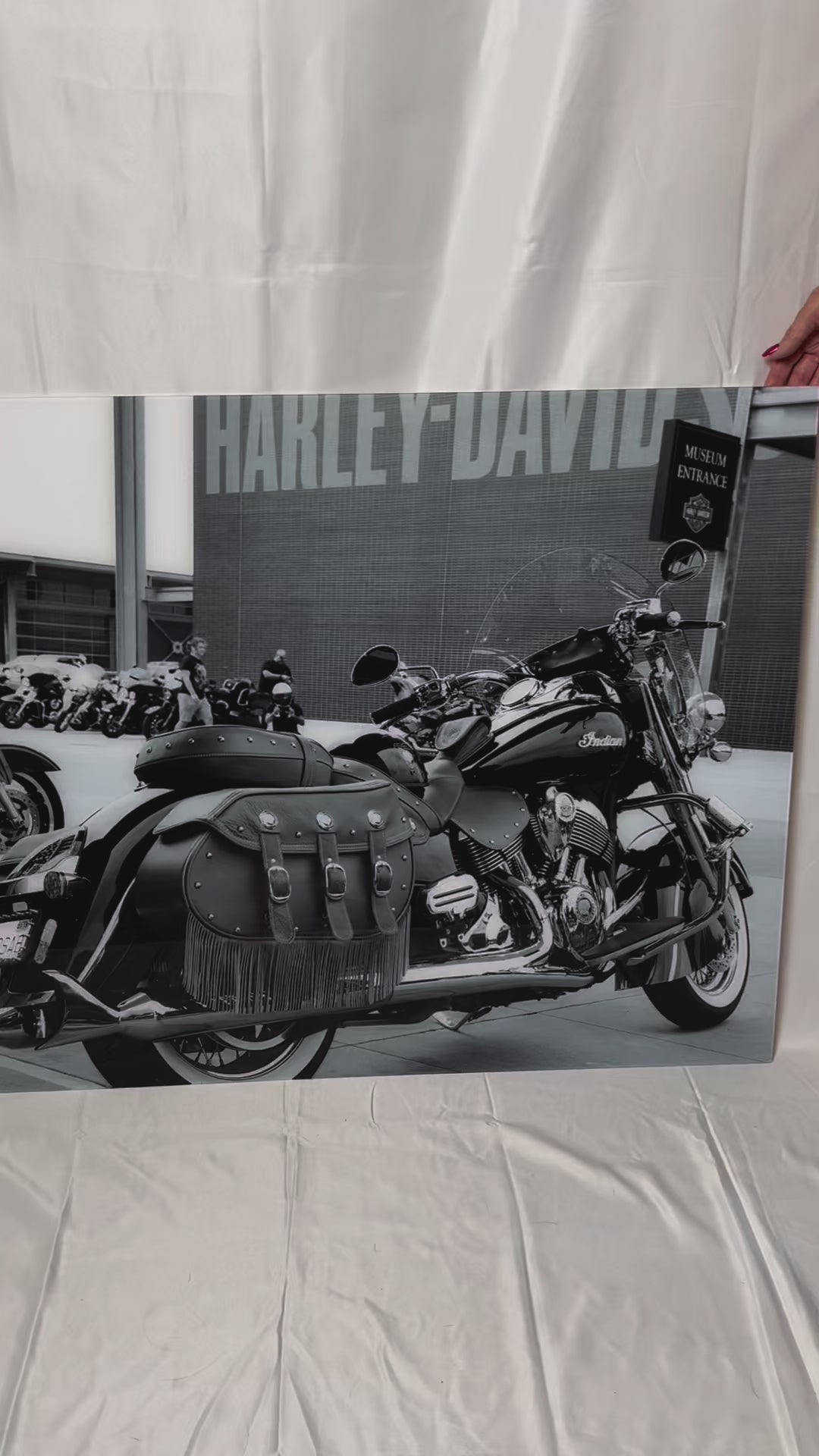 Travel Harley Davidson Museum photography acrylic print video preview